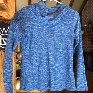 Columbia long sleeved hooded shirt